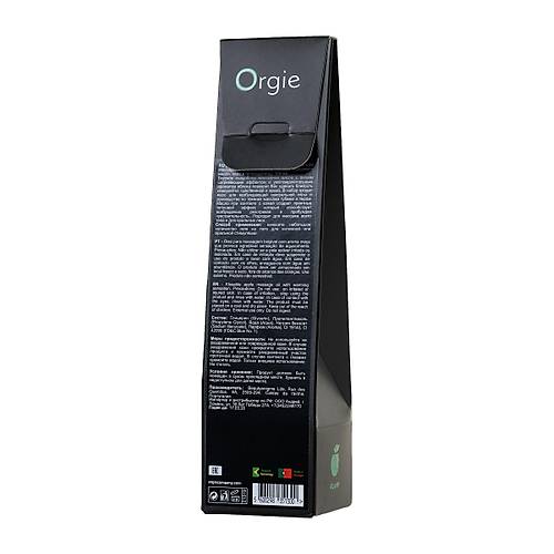 Erotist ORGIE Lips Tatl Yenilebilir Masaj Ya - Elma, 100 ml