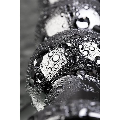 Erotist Byk Boy Boumlu Anal Plug - 14 cm Mavi Kristalli