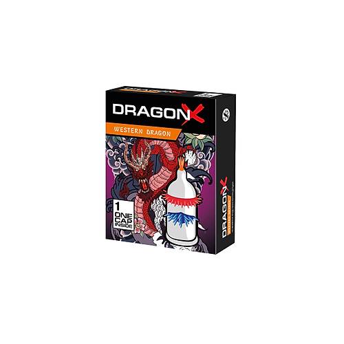 Erotist Dragon WESTERN D Uyarml ve Trtkl Prezervatif - 1 Adet Extra Uyarml Condom