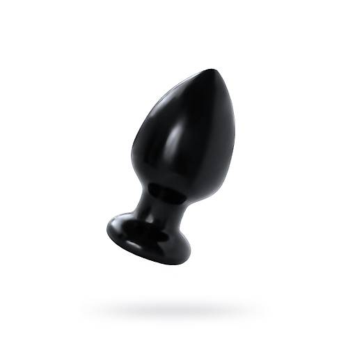 LoveToy Magnum 13 cm Dev Anal Plug  6,5 cm apl Siyah PVC Byk Boy Cinsel rn