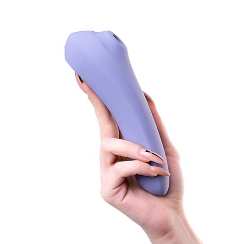 Satisfyer Dual Pleasure 17.9 cm Mor Silikon Vakum Dalgas Klitoral Vibratr