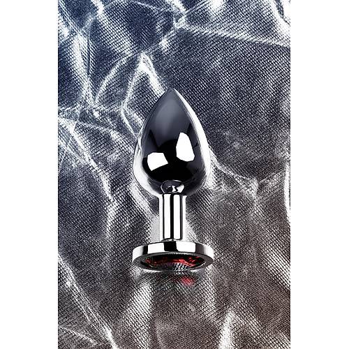 Erotist Gm Renkli Anal Plug - Krmz Kristalli 8 cm