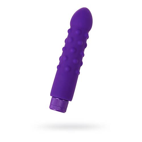 Erotist Trtkl Mor Vibratr ? 17 cm Titreimli Cinsel Oyuncak