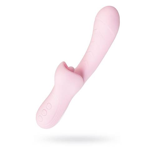 JOS Orali Dil Uyarml ve Titreimli Vibratr - 22cm arjl Modern Vibratr