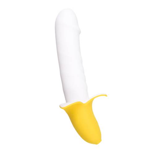 Erotist JOS B-NANA 19cm Banana Tasarm Vibratr ? Titreimli Dildo