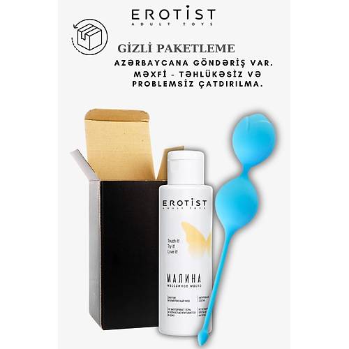 Orman Meyvesi Aromal Kayganlatrc Jel ve Silikon Vajinal Top Seti