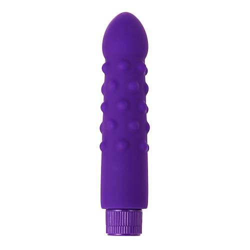 Erotist Trtkl Mor Vibratr ? 17 cm Titreimli Cinsel Oyuncak