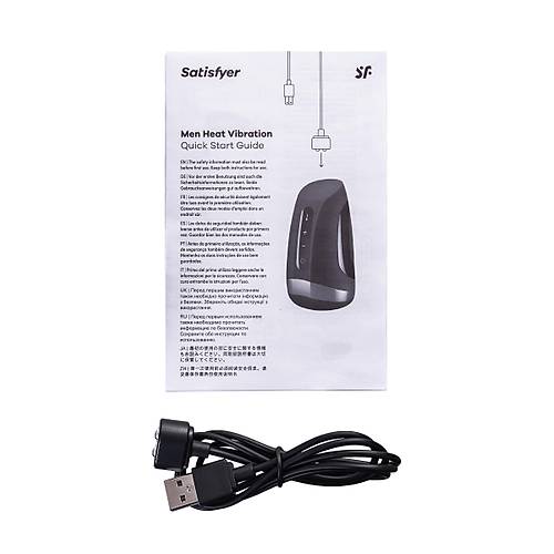 EROTST Satisfyer Men Heat Titreimli ve Istmal Mastrbatr