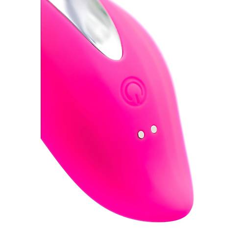 JOS RUMBA 8,6 cm Pembe Silikon Klitoral Titreimli Vibratr