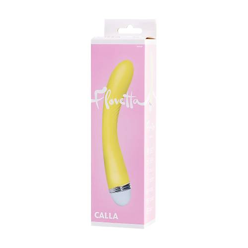 Erotist CALLA Hassas Kadnlara zel Vibratr - Extra Dokunusal Uyarmlara Sahip Titreimli Dildo