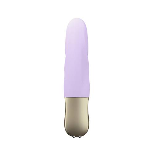 Fun Factory STRONC PETTE 17 cm Mor Silikon Mini Titreimli Vibratr