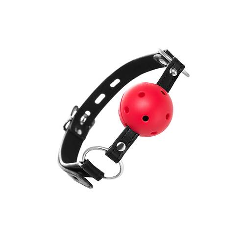 Anonymo #0303 64 cm BDSM Az Topu  Krmz Renkli ABS Plastik Malzemeli Ayarlanabilir Fantezi Aksesuar