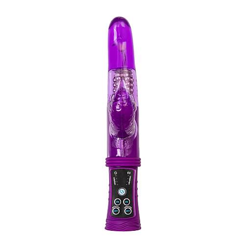 Erotist Klitoral Uyarc Vibratr 22,5 cm - 8 Titreim Modu ve Dner Namlu ile Unutulmaz Zevk