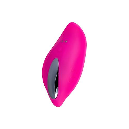 JOS RUMBA 8,6 cm Pembe Silikon Klitoral Titreimli Vibratr
