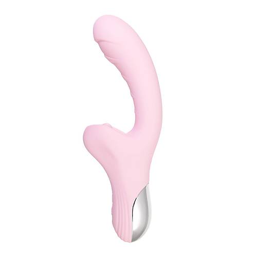 JOS Orali Dil Uyarml ve Titreimli Vibratr - 22cm arjl Modern Vibratr