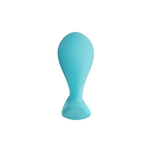 Erotist Yeni Balayanlara zel Tasarlanm Kolay Kullanma Sahip 5,5 cm Mavi Anal Plug: Blob
