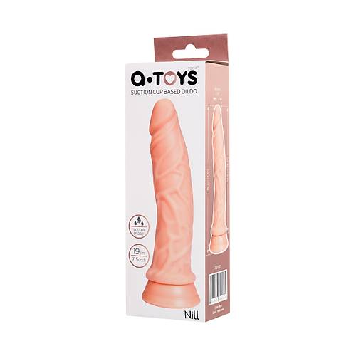 Erotist 19 cm Damar Detayl Yapay Penis - Strapon Kemerleri ile Uyumlu Pegging Cinsel Oyuncak