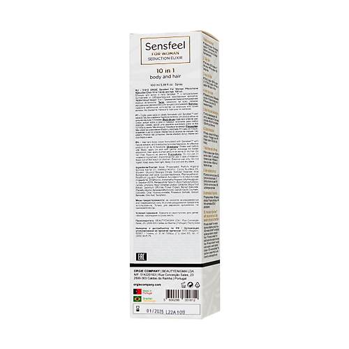 Orgie Sensfeel 100 ml Vcut Spreyi  Ferahlatc ve ekici Kadn Parfm