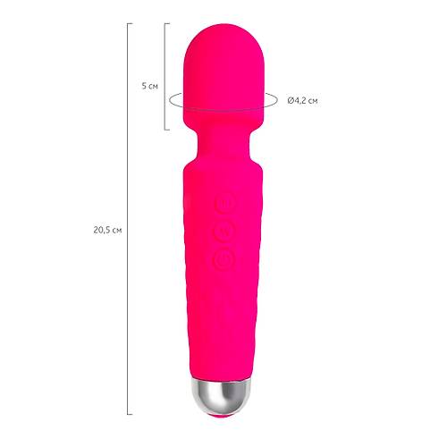 Erotist Flovetta 20,5 cm Titreimli Yumuak ve Narin Dokuya Sahip Vibratr