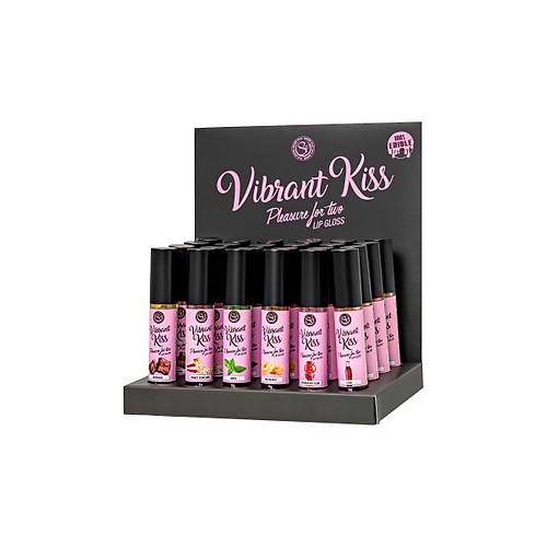 Erotist LIP GLOSS Cinsel Dudak Parlatcs Seti - 24 Adet Farkl Aromalarla Muhteem Hazlar