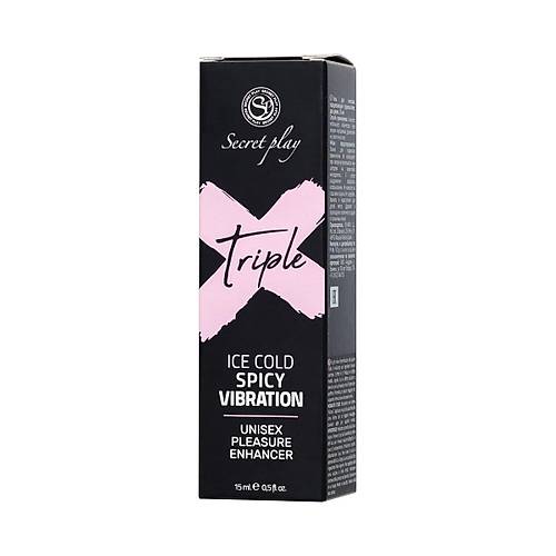 Erotist iftler in Jel 3' 1 Arada - Orgazm Destekleyici Jel TRIPLE X - 3 IN 1 Unisex Pleasure Enhancer Gel 15 ML