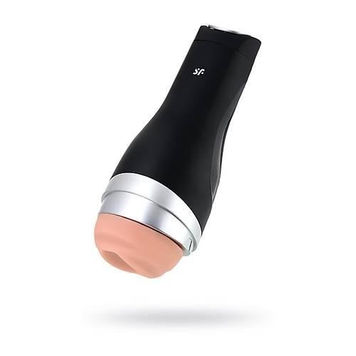 Satisfyer Men Classic 25,4 cm Gm TPE Mastrbatr  Farkl Dokuya Sahip Erkek Cinsel rn