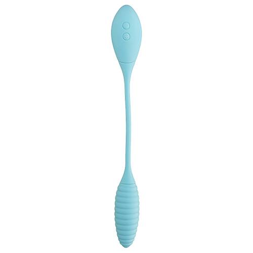 JOS Roow 36 cm Mavi Silikon Vakumlu Emi zellikli Vibratr
