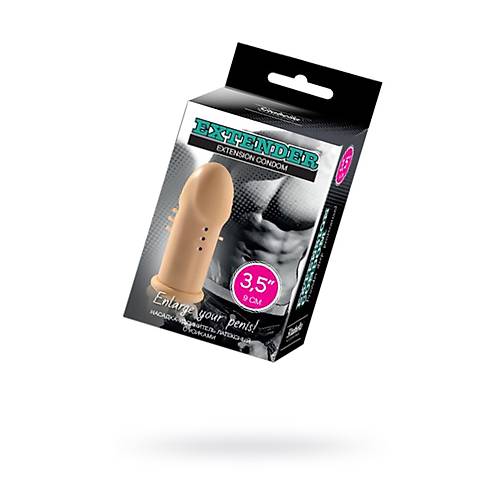 Erotist 9cm Uzatmal Tekrar Kullanlabilir Prezervatif - Dolgulu Condom