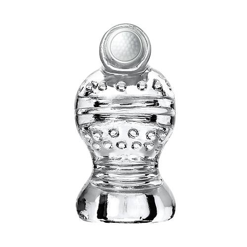 Lingam Shakti 9 cm effaf TPE Gereki Az Temal Mastrbatr