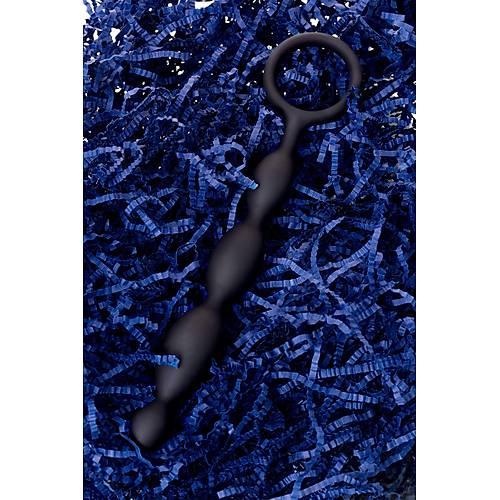 Erotist Boumlu Anal Zincir - Siyah Renkli 19,5 cm