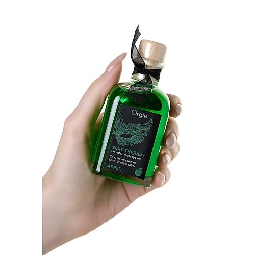 Erotist ORGIE Lips Tatl Yenilebilir Masaj Ya - Elma, 100 ml
