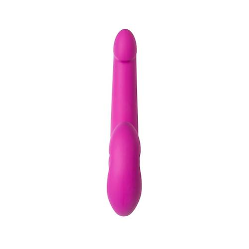 Fun Factory Share 23 cm Strapon  Mor Renkli Silikon Tasarml Kadn Kadna Kullanma Uygun Cinsel rn