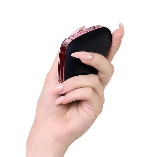 Satisfyer Love Triangle 8,8 cm Siyah Silikon Vakumlu Klitoral Vibratr