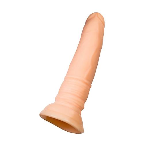 Erotist Krip 18cm Gereki Yapay Penis -  4cm Kalnlkta Ve Vantuzlu