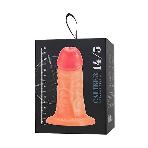 RealStick CALIBER 14 cm Kalnlkta 5 cm apl Gereki Anal Dildo