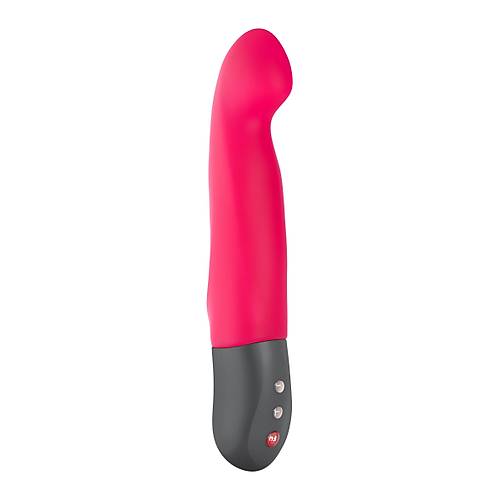 Fun Factory STRONC G 20,8 cm Pembe Silikon Darbe Etkili Titreimli Vibratr