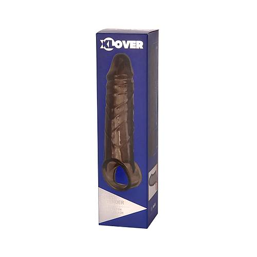 Erotist XLover Hacim ve Boyut Artrc Siyah Penis Halkas - 15,5 cm