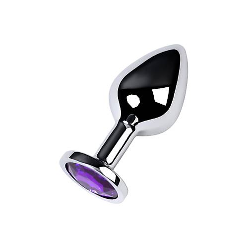 Erotist Gm Renkli Anal Plug - Mor Kristalli 8 cm, 85 Gram