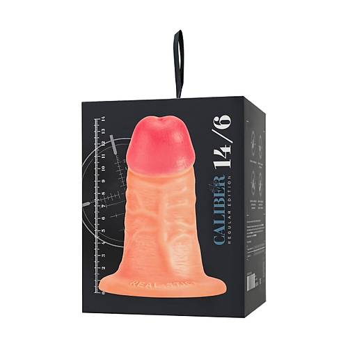 RealStick CALIBER 14 cm 6 cm apnda Ekstra Kaln Gereki Anal Dildo