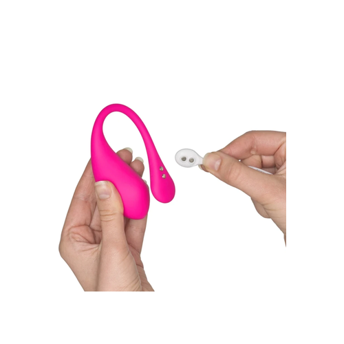 LOVENSE Lush 3 vibratr, silikon, pembe, 18 cm