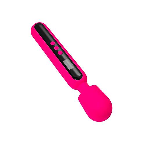 Erotist eroTeq Mashr Led Ekranl arj Edilebilir Vibratr - Pembe Renkli 23,5 cm