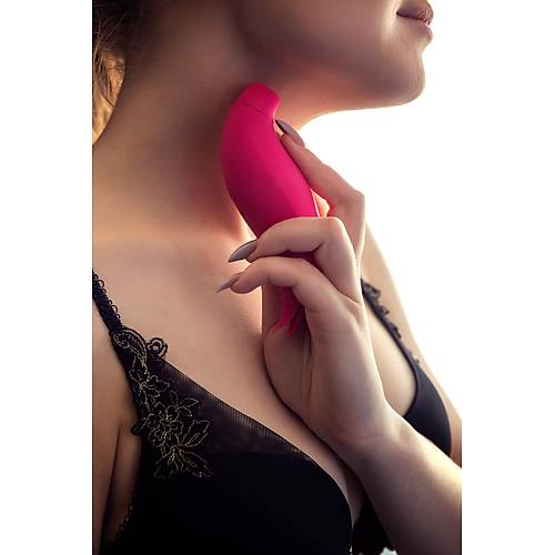 JOS Blossy 13,5 cm Klitoral Vibratr  Pembe Renkli Kadnlara zel Titreimli Cinsel rn