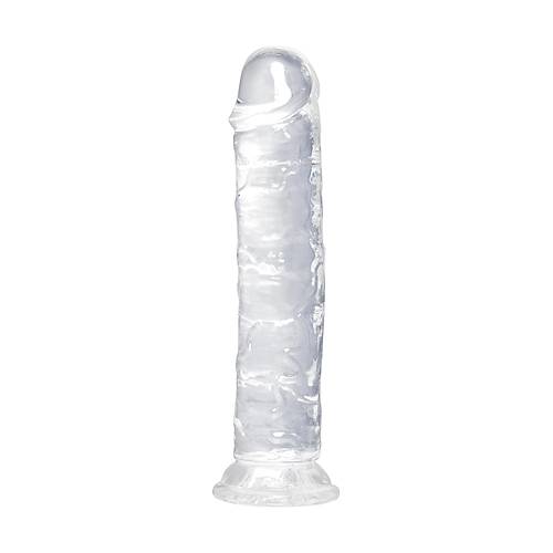 Erotist 20cm effaf ve Kaln Anal Vajinal Yapay Penis - Yar Sert Extra Haz