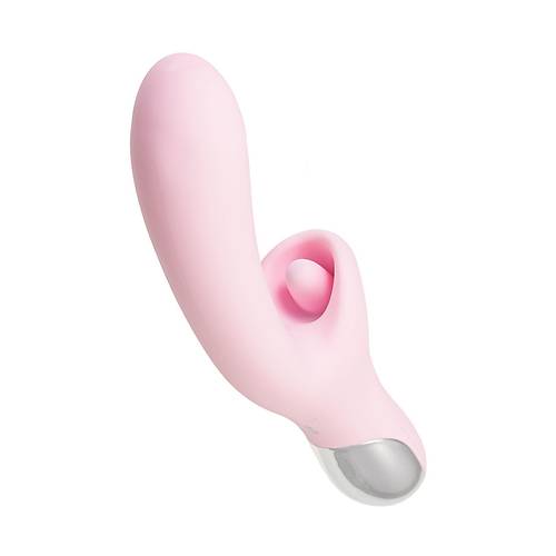 JOS Orali Dil Uyarml ve Titreimli Vibratr - 22cm arjl Modern Vibratr