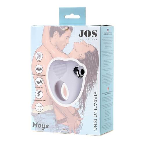 JOS Moys 6,7 cm Penis Halkas  Beyaz Renkli Silikon Malzemeli Erkek Cinsel Aksesuar