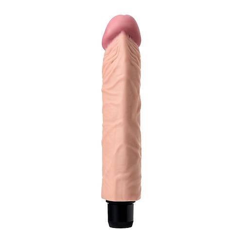 Erotist 22,5 cm Gereki Vibratr - Vajinal ve Anal Kullanma Uygun