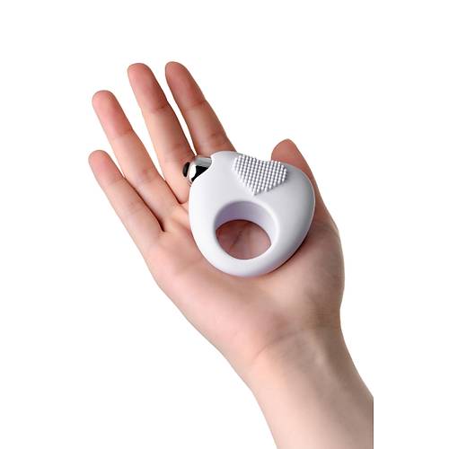 JOS Moys 6,7 cm Penis Halkas  Beyaz Renkli Silikon Malzemeli Erkek Cinsel Aksesuar