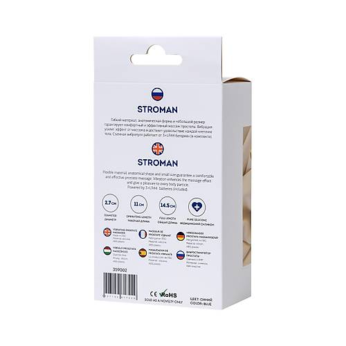 Erotist Titre�imli ve Bo�umlu Yap�ya Sahip Ekstra Uyar�lma Sa�layan Anal Plug ? Stroman, Yo�un Zevk ��in �deal Se�im