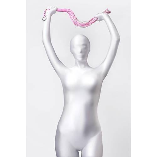 Anonymo Pembe PU Deri 64 cm Uzunlukta Deri Krba Modeli