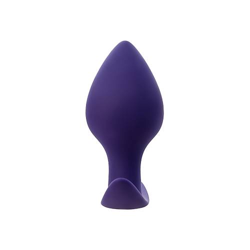 Erotist Hareketli  Bilyeye Sahip Sivri Ulu Geni Yapl 8 cm Mor Anal Plug